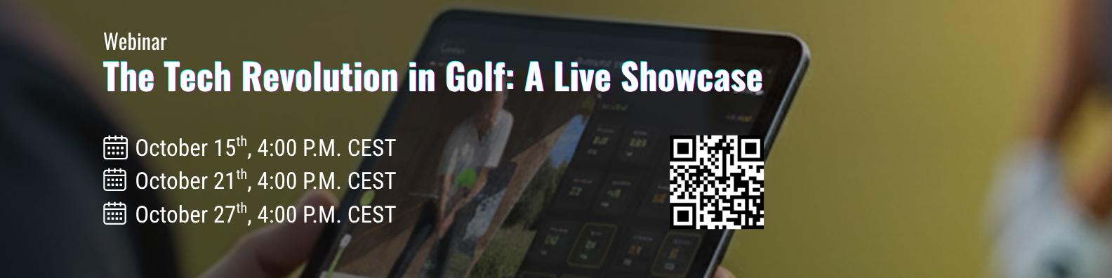 WatchItGolf webinar invitation